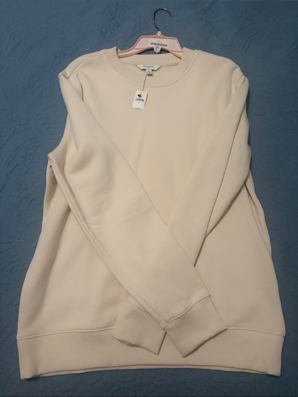 Banana Republic Cream Crewneck Sweater